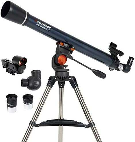 Celestron AstroMaster 70AZ Refractor Telescope for Moon & Planet Viewing by Unknown