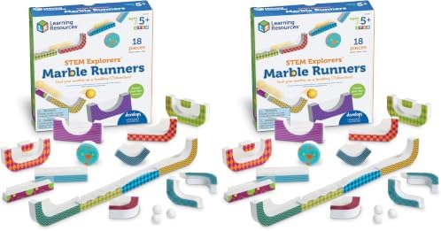 Learning Resources STEM Explorers Marble Runners (Pack of 2) by LearningResources