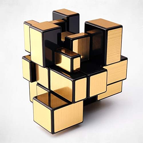 D-FantiX Shengshou Gold Mirror Cube 3x3x3, Different Shape Shifting Puzzle - Image 4