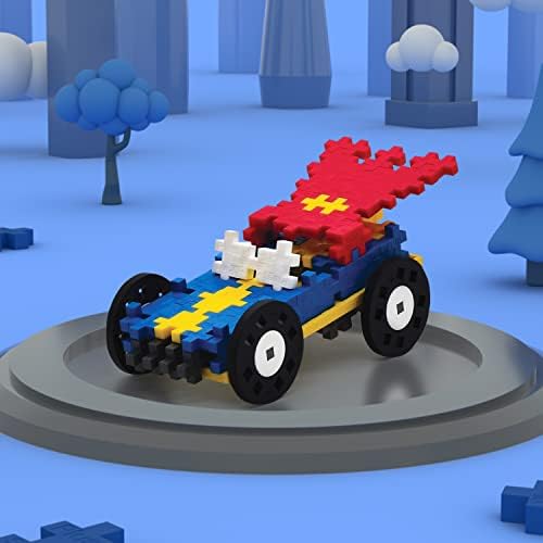 PLUS PLUS Color Cars Tube, Hero - Car Building Kit, 200 pc Hashtag Blocks - Image 4
