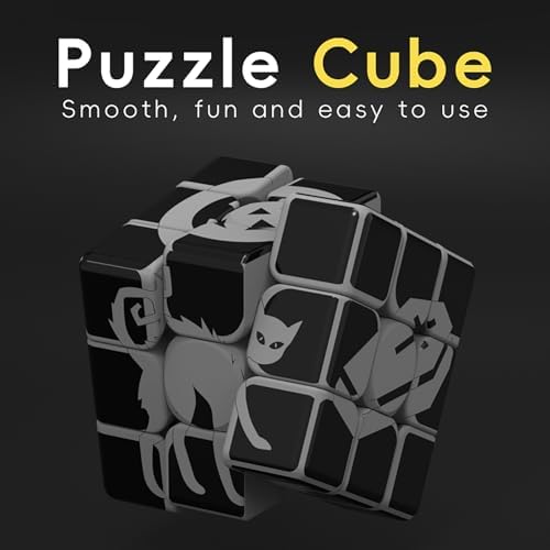 Halloween Glow in Dark Fluorescent Speed Cube 3x3 Luminous Magic Cube Puzzle Brain Teaser Game Toy - Image 4