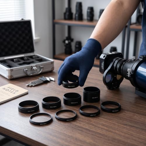 M54x0.75 Telescope Extension Tube Set for Astronomical Imaging Back Focus Adjustment - Image 5