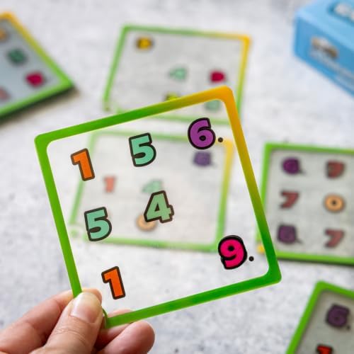 Numbers: Stack Transparent Cards to Create 3-Number Equations! - Image 6