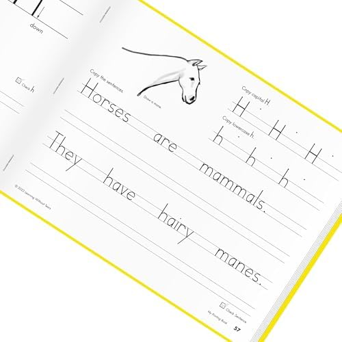 Learning Without Tears My Printing Book Workbook, 1st Grade+, Age 6+ - Image 6