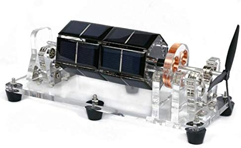 6 Sides Solar Motor Student Physics Experiment Magnetic Levitation Motor Technology Creative Gifts - Image 4