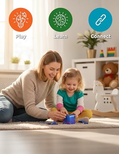 Interlocking Cube Brain Teaser Puzzle for Kids and Adults, Pocket Size 1.77 Inch Dual Color Blue and Purple Logic Challenge, Screen Free Focus Toy and Thoughtful Gift Idea - Image 5