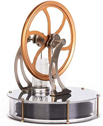 Sunnytech Low Temperature Stirling Engine Motor Solar Magnetic Levitation Model Mendocino Education Model Toy Kit LT001-ST41 - Image 3