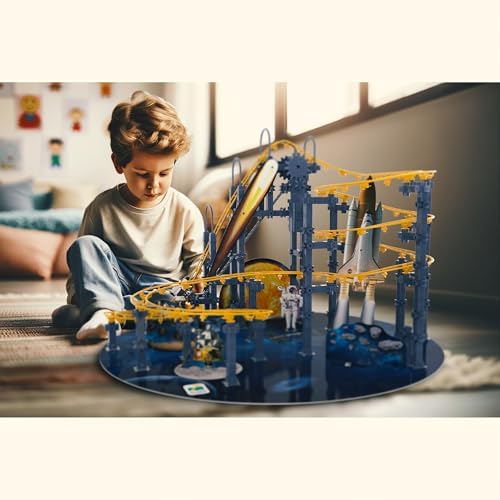 The Learning Journey International Techno Trax Galactic Adventure, Action Packed Roller Coaster Building Kit, STEM Gift for Boys and Girls Age 8+, 300+ pc Set - Image 2