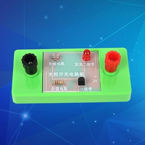 Light-Controlled Switch Circuit Board - Photoresistor, Transistor, Diode Electronic Components, Physics Electricity Experiment Equipment - Image 4