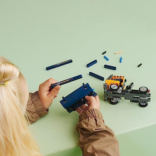 LEGO Technic Dump Truck 42147, 2in1 Toy Set, Construction Vehicle Model to Excavator Digger, Engineering Toys, Gift for Kids, Boys, Girls Ages 7 Plus - Image 3