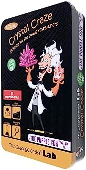 The Purple Cow- The Crazy Scientist Crystal Craze Experiment Stem Education Science Kit for Kids Boys & Girls Aged 10+ - Image 4
