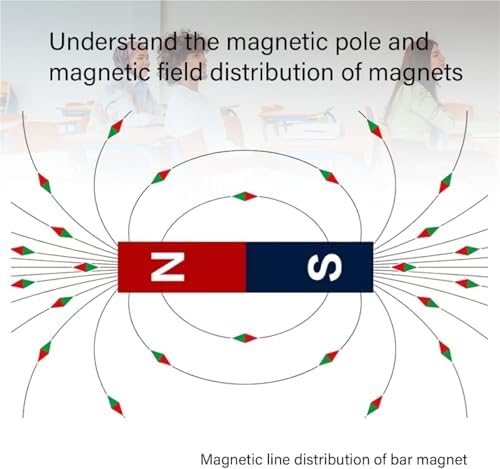 Magnet Experiment Set for Primary School U-Shaped Bar & Magnetic Levitation Car Kit, Field Lines Demonstration Board, Electromagnetic Physics Apparatus Teaching Equipment - Image 6
