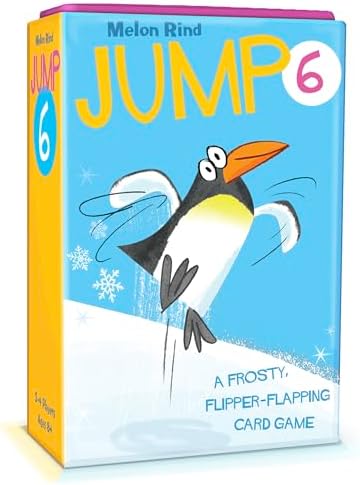 Melon Rind Jump 6, Math Game for Kids Learning Multiples of 6, Lively, Fun Card Game, Quick Activity for Boosting Math Confidence, Ages 8+ by MelonRind