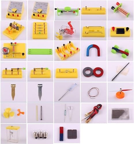 Electromagnetism Experiment Box - Kit for Electric Bell, Magnetic Force on Current-Carrying Conductor & Rheostat Experiments - Image 4