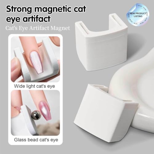 Magnets For Nails U Shape, Magnetic Nail Tool For Women Girls - Image 4