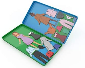 The Purple Cow Magnetic Game Box for Kids and Adults - Magnetic Dress Me Up - Ideal Games for travelling - On the go games - 100% Off Screen activity - Image 2