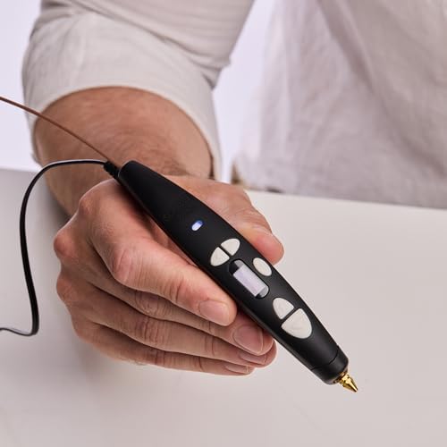 SCRIB3D PRO 3D Printing Pen Set, Design and Prototyping Tool for Creative Professionals, Includes Speciality Plastic Materials, Interchangeable Nozzle Set and DoodlePad - Image 2