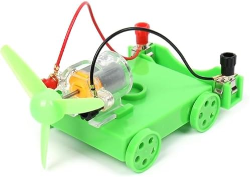 DIY Wind-Powered Car Kit - Educational Science & Physics Experiment for Fun Tech Making - Image 2