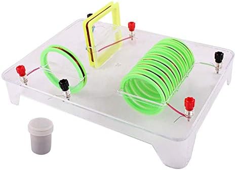Educational Science Model Physical Current Magnetic Field Magnet Round Square Coil Iron Powder Physical Electromagnetism Experiment Teaching Instrument by Unknown