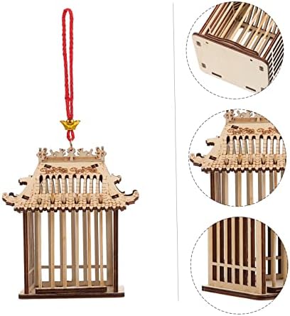 Habitat Science Kits 1pc Cage Wooden Cage Habitat Feeding House Carrying Case Mesh Critter Case Small Hand Net - Image 6