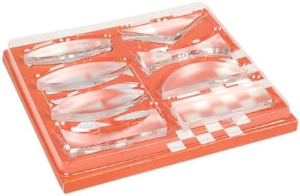 Physical Light Reflection and Refraction Model Science Classroom Optics Kit, Optical Parallel Lens Set with Storage Box for Physics Experiments - Image 2