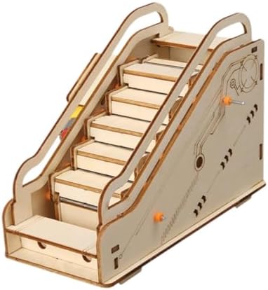 DIY Science Experiment 3D Puzzle Building Toy Mini Escalator Model Technolog by JISADER