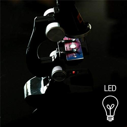 Little World Science Kits for Kids Beginner Microscope Kit with LED 100X 400X and 1200X Magnification Kids Educational Toy Birthday Halloween - Image 6