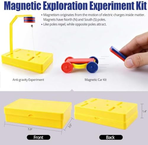 STEM Junior Science Magnet Set for Education Science Experiment Tools - Image 4