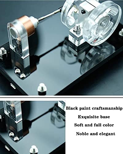 Physics Magnetic Levitation Motor Reciprocating Hall Motor Levitating Motor Model Creative Magnetic Levitation Ornaments Educational Experiment Model - Image 4