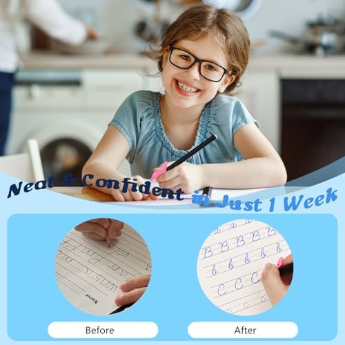 2 Pack Grooved Cursive Handwriting Workbook - Image 5