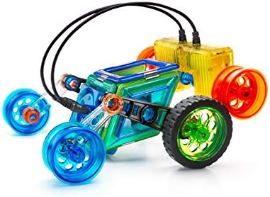 GeoSmart Flip Bot - Build Remote-Controlled GeoMagnetic Vehicles with This STEM Focused Magnetic Construction Set Featuring Rechargeable Turbo Motors - Image 7