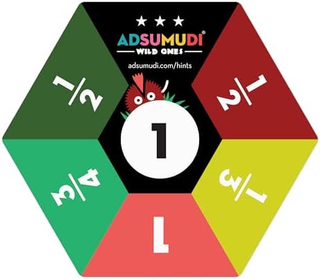 Evermade Adsumudi Math Game - Wild Ones - The Wildly Fun Game for Kids to Tame Fractions, Decimals, Money, Big Numbers and Mental Math - Great for Ages 9 and Up - Image 3