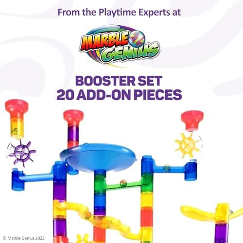 Marble Genius Marble Run Booster Set, 20 Pieces - STEM - Image 2