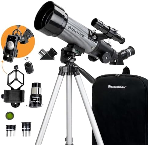 Celestron Travel Scope 70mm DX Refractor Telescope Kit with Backpack by Unknown