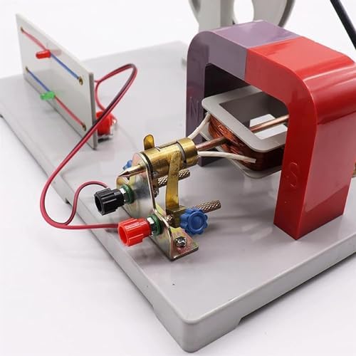 Manual Electricity Generator AC-DC Model Faraday Generator Model Electromagnetic Induction Experiment Electric Generator Physics Experiment Educational Toys - Image 6