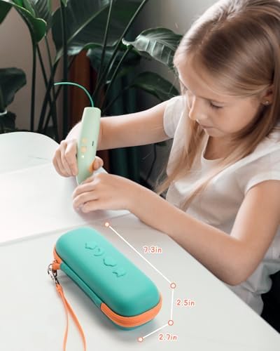 SQERO 3d Pen Case for 3Doodler Start+ Essentials 3D Pen Set for Kids, Shockproof Protective Travel Storage Pen Refills Bag, Cute Gifts for Boys & Girls (Only Case) - Image 6