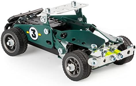 MECCANO by Erector 5 in 1 Roadster Pull Back Car Building Kit, STEM Engineering Education Toy for Ages 8 and up - Image 4
