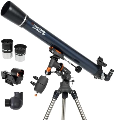 Celestron AstroMaster 90EQ Refractor for Lunar & Planetary Views by Unknown