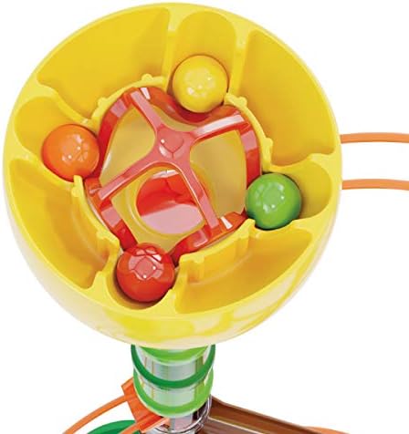 Quercetti Migoga Jungle Marble Run Toy - 110 Piece Set with 12 Colored Marbles and Multi-Start for Simultaneous Launches, Promotes STEM Learning and Building Skills, for Kids Ages 4 Years and Up - Image 3