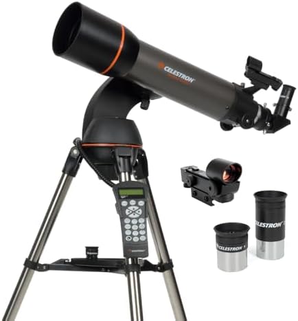 Celestron - NexStar 102SLT Computerized Telescope - Compact and Portable – Refractor Optical Design - SkyAlign Technology - Computerized Hand Control - 102mm Aperture by Unknown