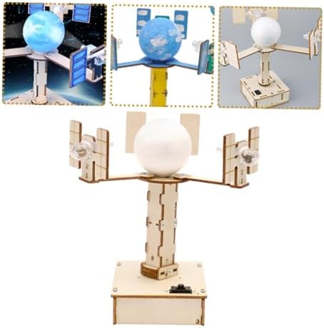 DIY Earth Synchronous Satellite Model Kit Educational Science Assembly Stem Experiment for Inspire Creativity and Self-Reliance - Image 3