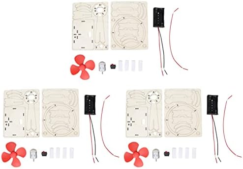 DIY Wooden Electric Fan Model Kit for Kids 6+ - Image 6