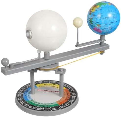 UPKOCH Sun Earth Moon Orbital Model, Kids Solar System Model Orbital Planetarium Model Astronomical Science Educational Kits for Kids Gifts School Teaching Tool by UPKOCH