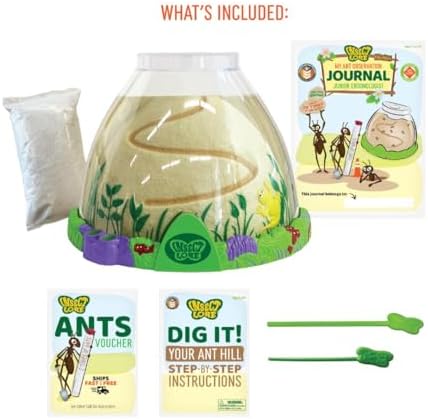 Insect Lore Ant Hill Kit with Prepaid Voucher - Science Kit for Kits - Redeem Voucher for Live Harvester Ants - Watch Native Ants Tunnel and Explore - Image 3