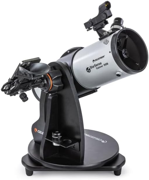 Celestron StarSense Explorer 114AZ App-Enabled Tabletop Dobsonian Telescope - Image 4