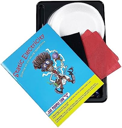 The Purple Cow Crazy Scientist Static Electricity - Science Kits for Young Researchers. for Learning & Education - STEM Educational Games for Kids, Boys & Girls, with Instructions - Image 4