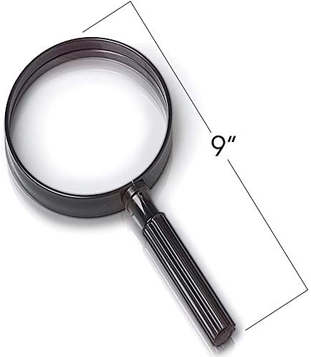 ArtCreativity Giant Kids Magnifying Glass - 9 Inch Jumbo Magnifier - Fun Young Explorer and Adventure Toys for Boys and Girls, Spy Costume Prop, Great Gift Idea or Party Favor for Children - Image 3