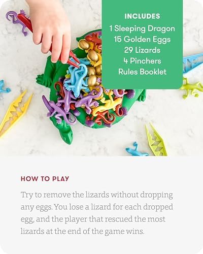 SimplyFun Dreaming Dragon - A Game for Kids Based on Steady Hands, Concentration, and A Little Luck - 2 to 4 Players - Kids Game Ages 6 & Up - Image 4