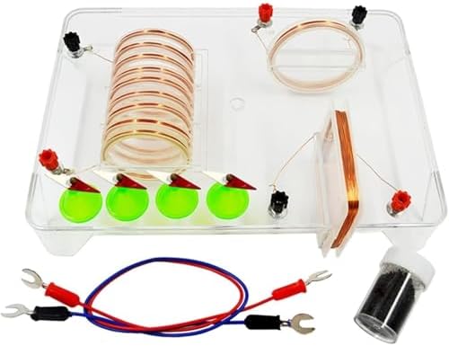 Solenoid Electromagnetism Experiment Kit, Current Magnetic Field Demonstrator, Physics Teaching Instrument, for Middle School, College Labs - Image 5