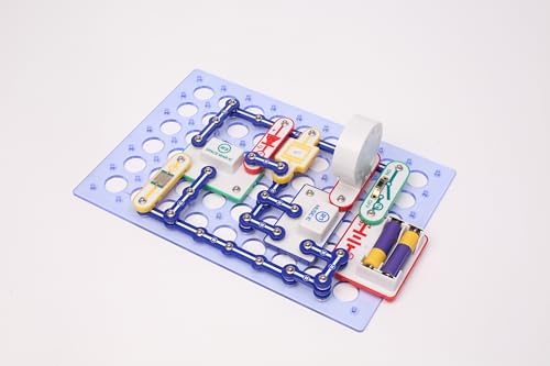 STEM Electronics Circuit Kit for Kids, Over 403 Projects, DIY Electronic Building Blocks, Science Experiment Kit, Educational Toy for Ages 8+ (Mixed Color, 403) - Image 5